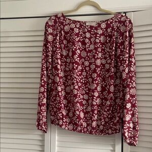 LOFT Pattern Blouse